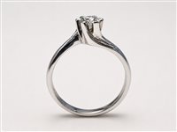 Anello Vidali Gioielli Donna in Oro bianco Diamante 0.44 Ct ANOR-104-34 - ANOR-104-34